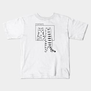 Cat Cafe Kids T-Shirt